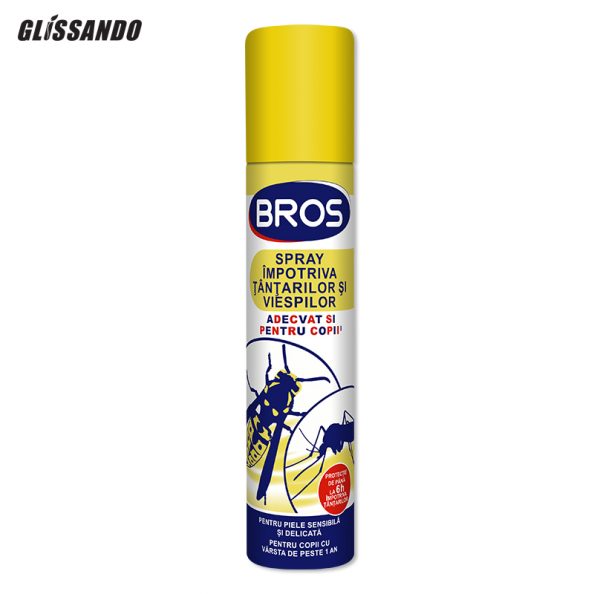 Spray împotriva țânțarilor și viespilor
